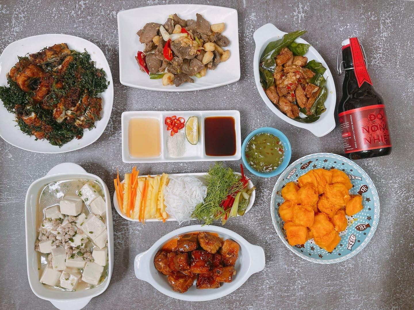 Gạch Bông - Nhà hàng món Việt ngon ở Hà Nội