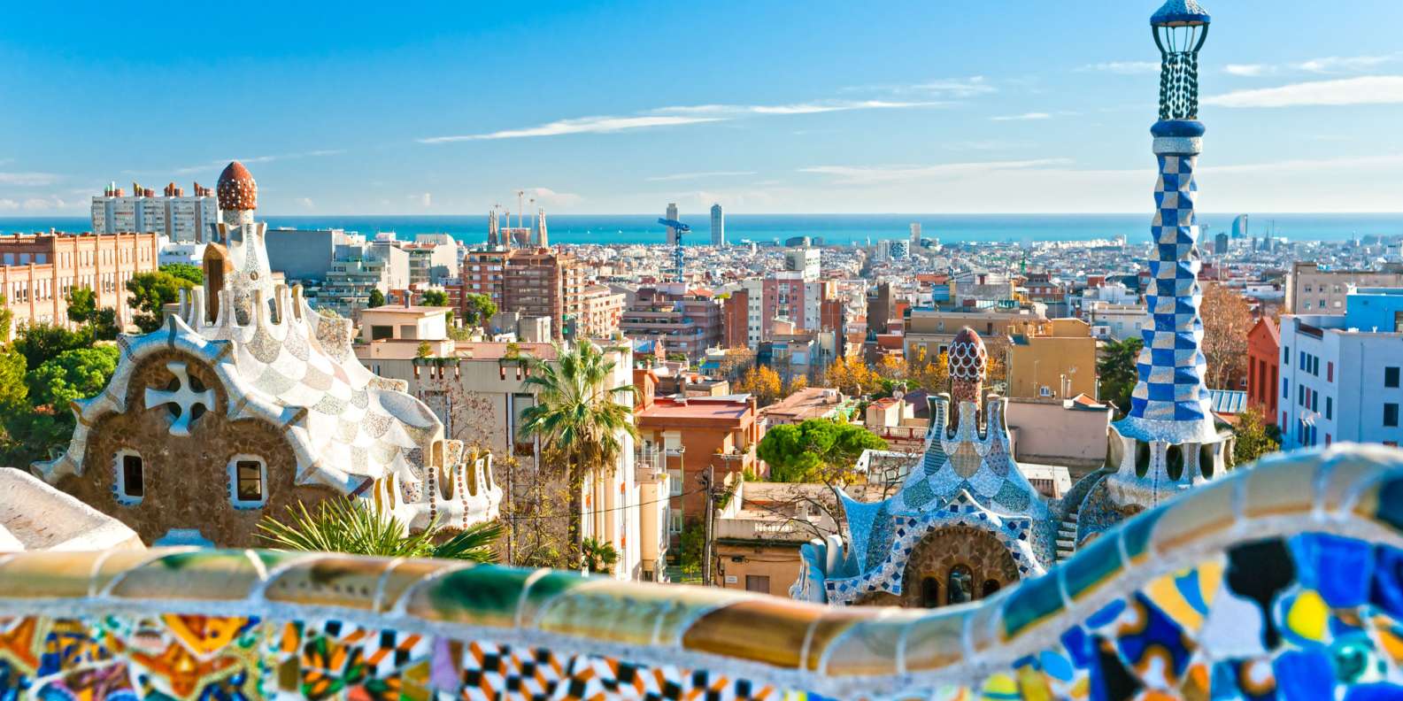 Parc Güell, Barcelona - Top địa điểm du lịch Tây Ban Nha đẹp