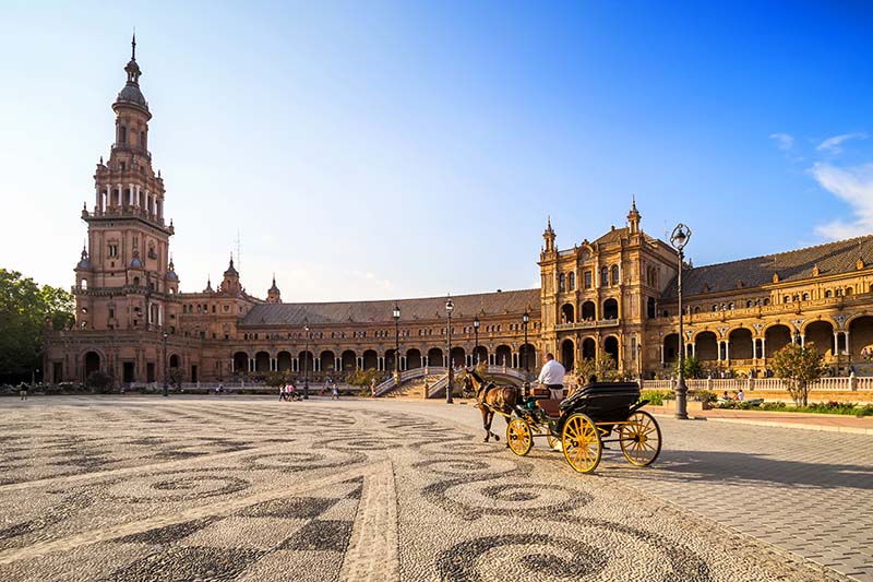 Plaza de Espana, Seville - Top địa điểm du lịch Tây Ban Nha đẹp