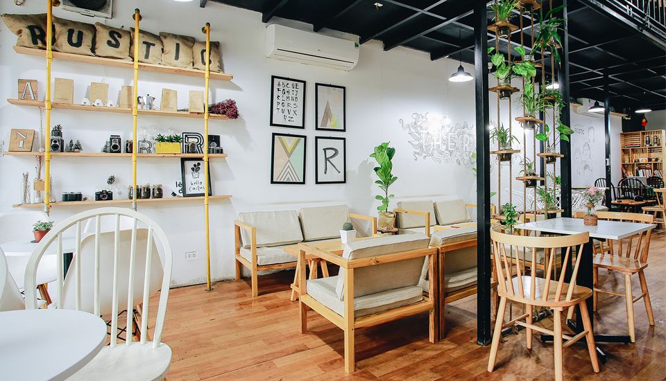 The Rustics Coffee - Quán cafe đẹp ở Ba Đình 02