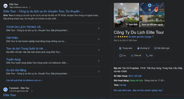 công ty du lịch uy tín