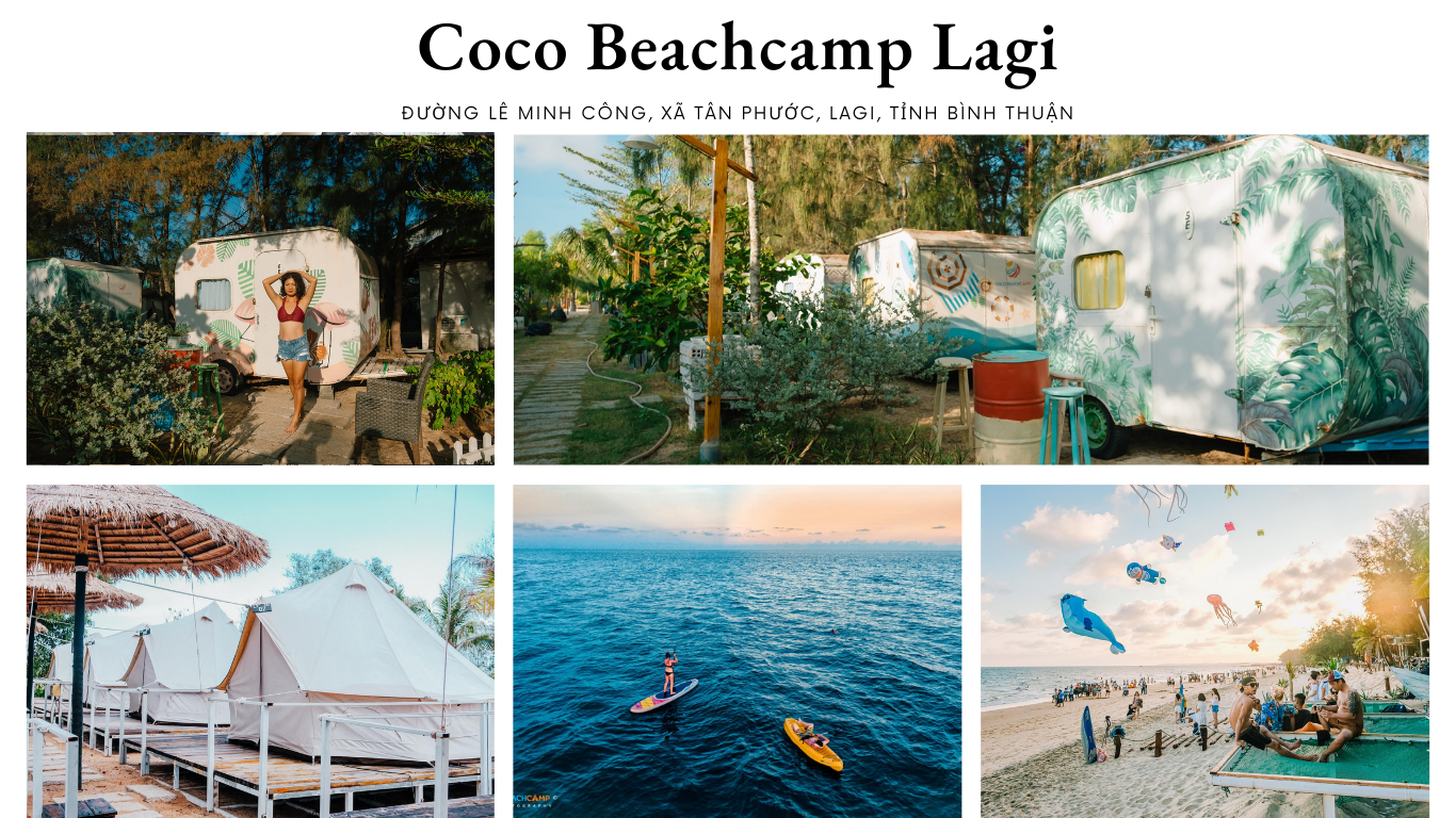 Coco Beachcamp Lagi - địa điểm đi Glamping ở phía Nam