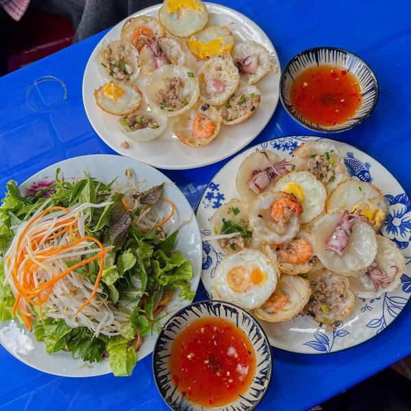 Địa chỉ ăn bánh xèo tôm nhảy Quy Nhơn