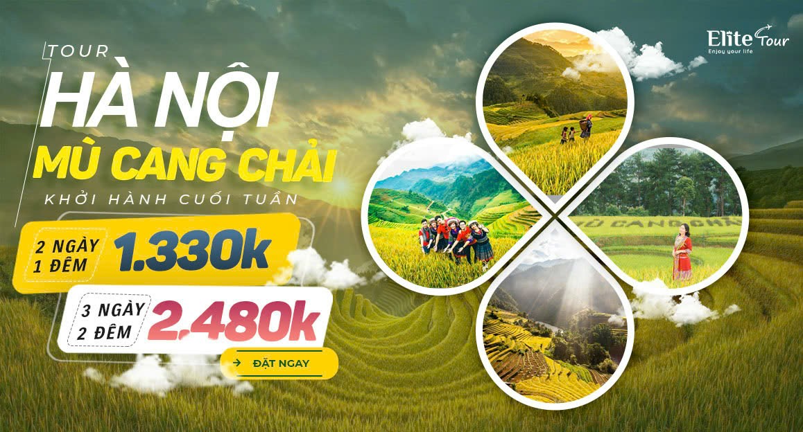 Tour Mù Cang Chải Mùa Lúa Chín